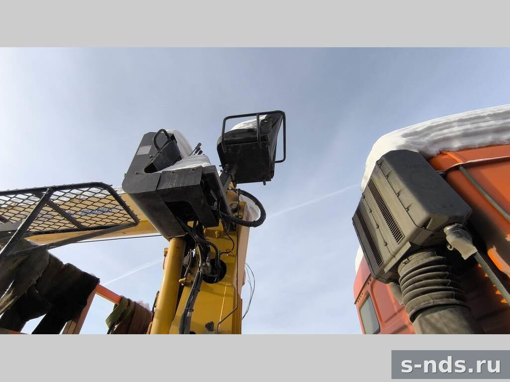 КМУ 7,6 т. Soosan SCS 746L TOP шасси 6х6 КАМАЗ 43118