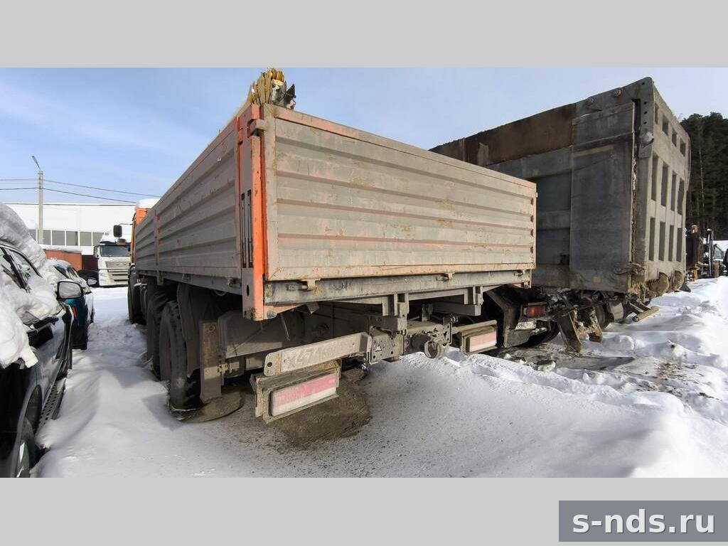 КМУ 7,6 т. Soosan SCS 746L TOP шасси 6х6 КАМАЗ 43118