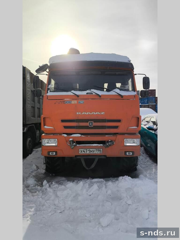 КМУ 7,6 т. Soosan SCS 746L TOP шасси 6х6 КАМАЗ 43118