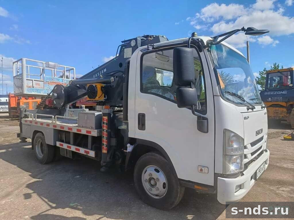 Автовышка 28м ISUZU QL5073UGK6HA 2024г.