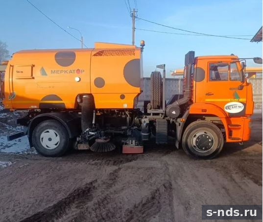 ЭД244КМ на базе КАМАЗ-53605 с оборудованием BUCHER CytiFANT-6000.