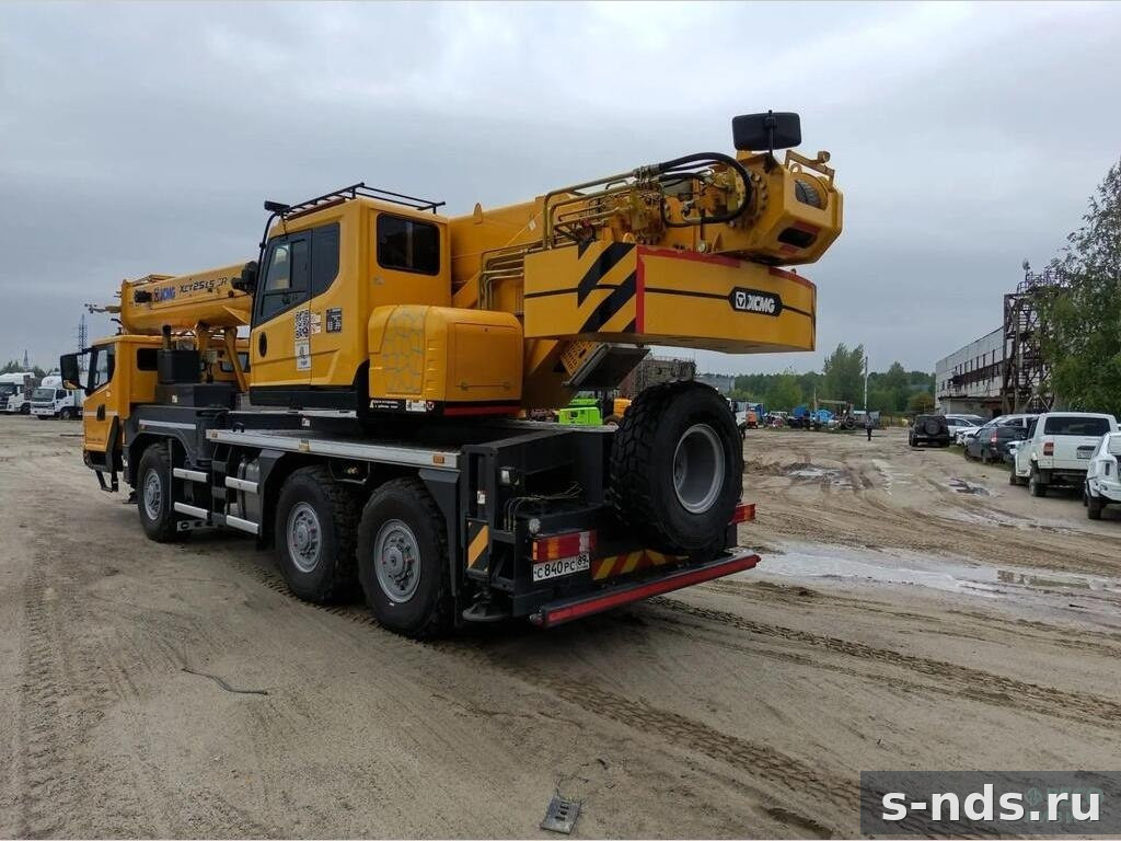 Автокран 25т. на шасси 6х6 XCMG XCT25L5_SR 2024г.