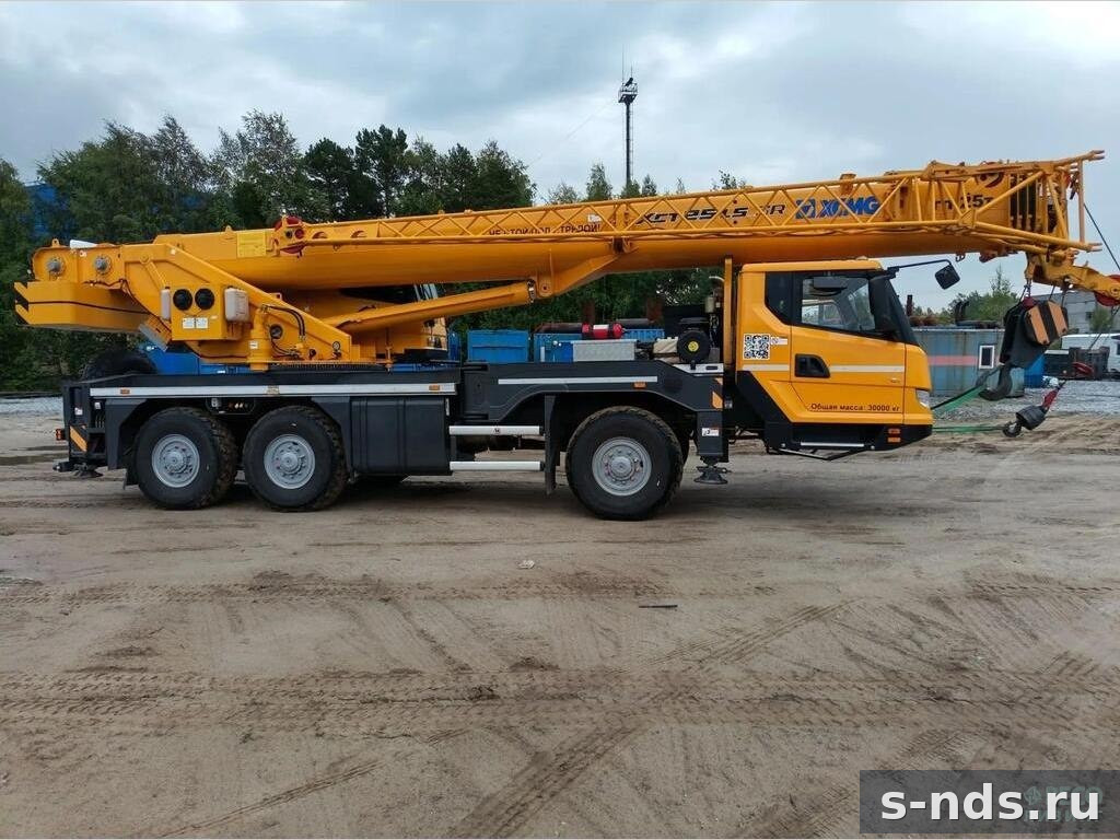 Автокран 25т. на шасси 6х6 XCMG XCT25L5_SR 2024г.