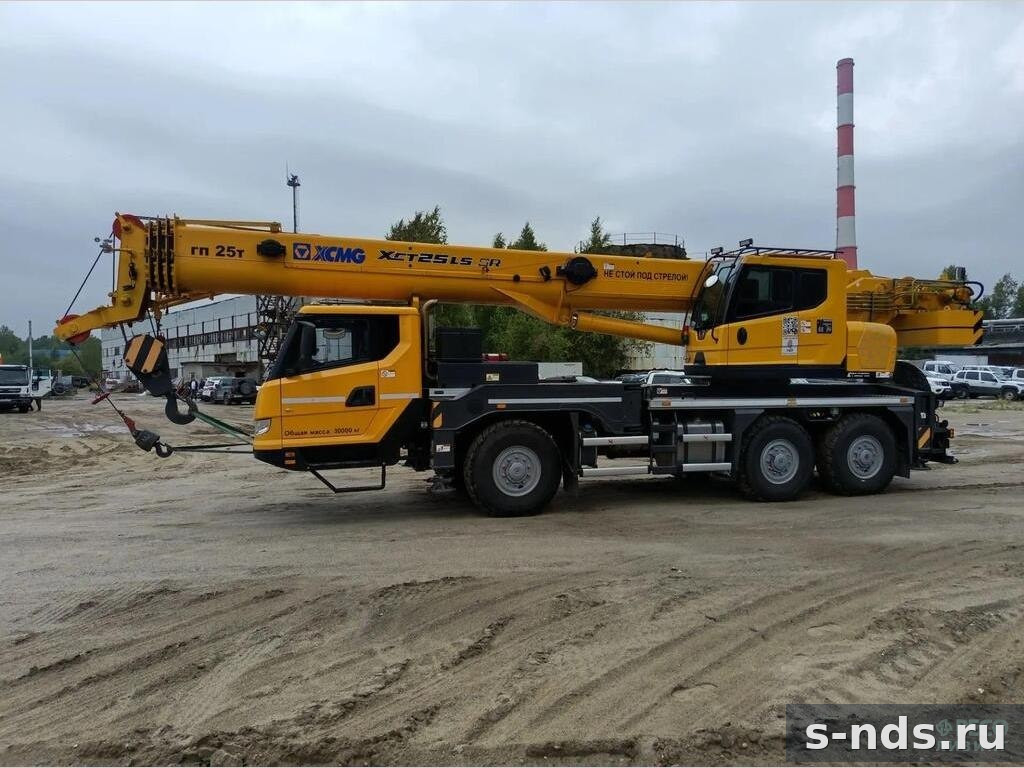 Автокран 25т. на шасси 6х6 XCMG XCT25L5_SR 2024г.