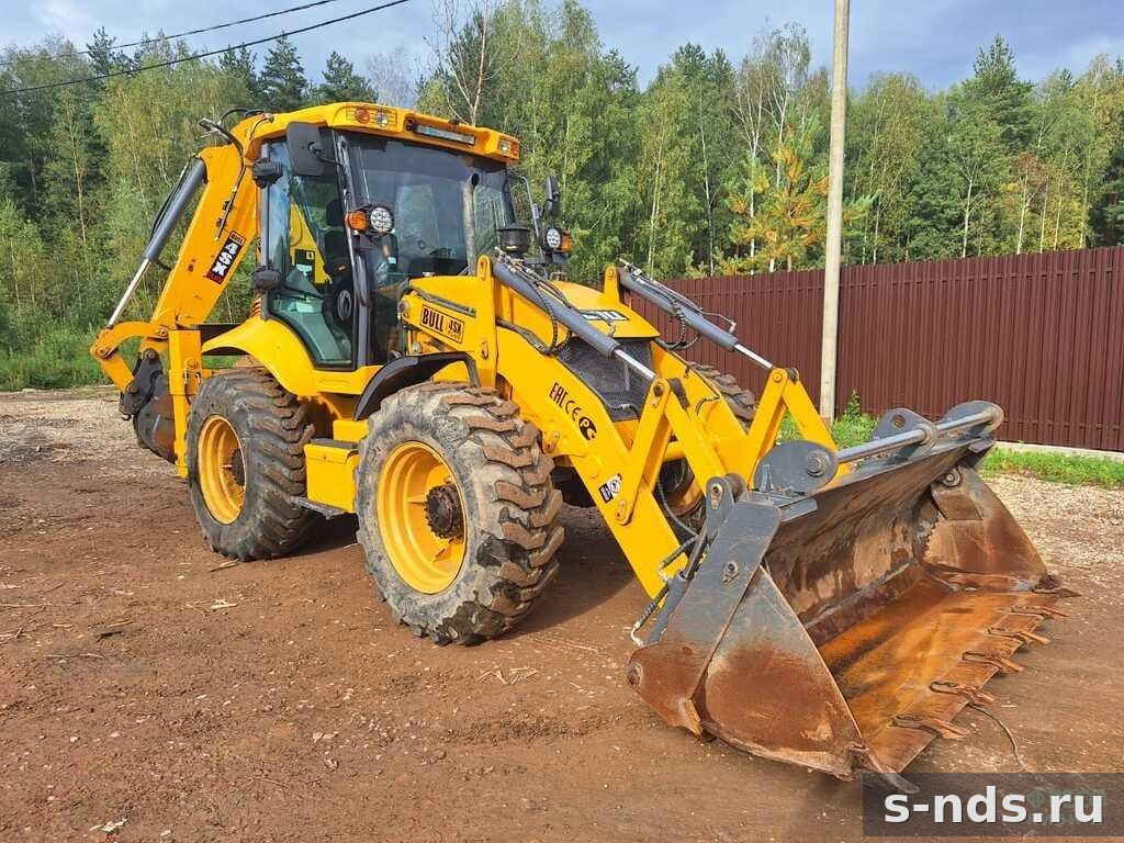 Экскаватор-погрузчик равно колёсный BULL 4SX-PLUS 2023г.