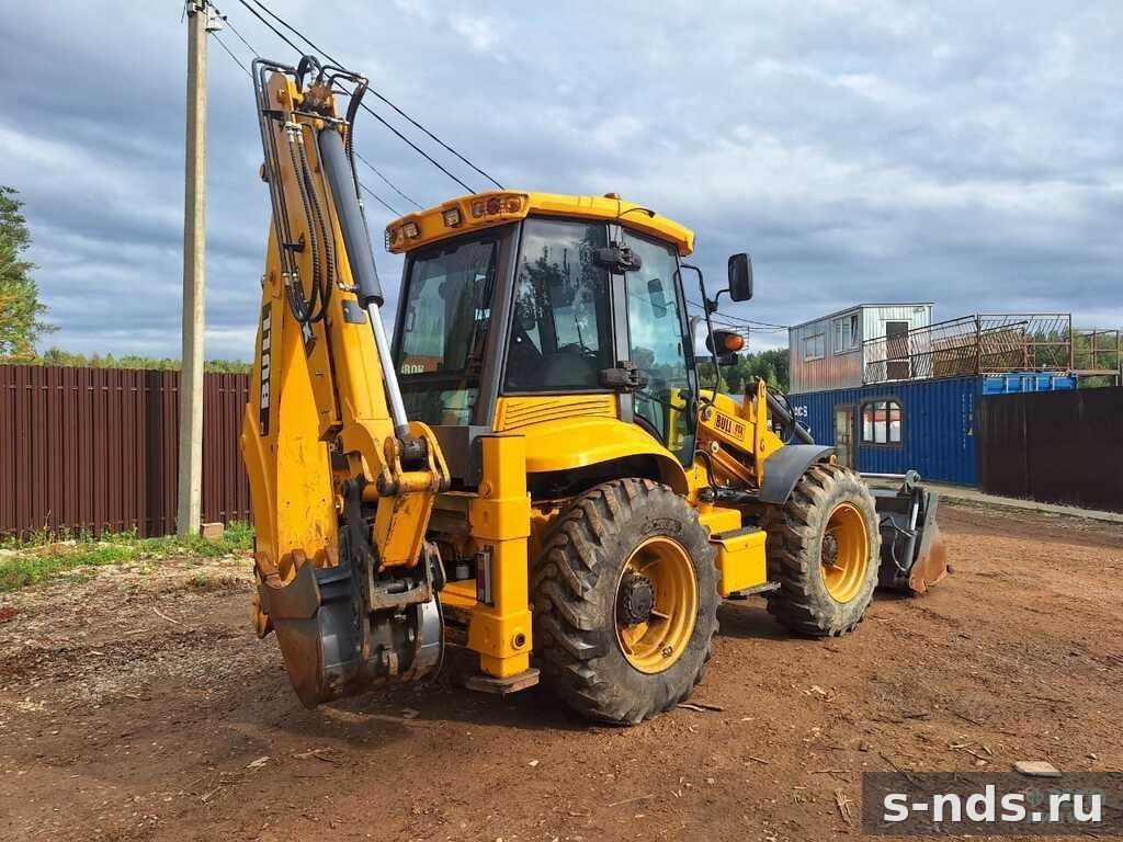 Экскаватор-погрузчик равно колёсный BULL 4SX-PLUS 2023г.