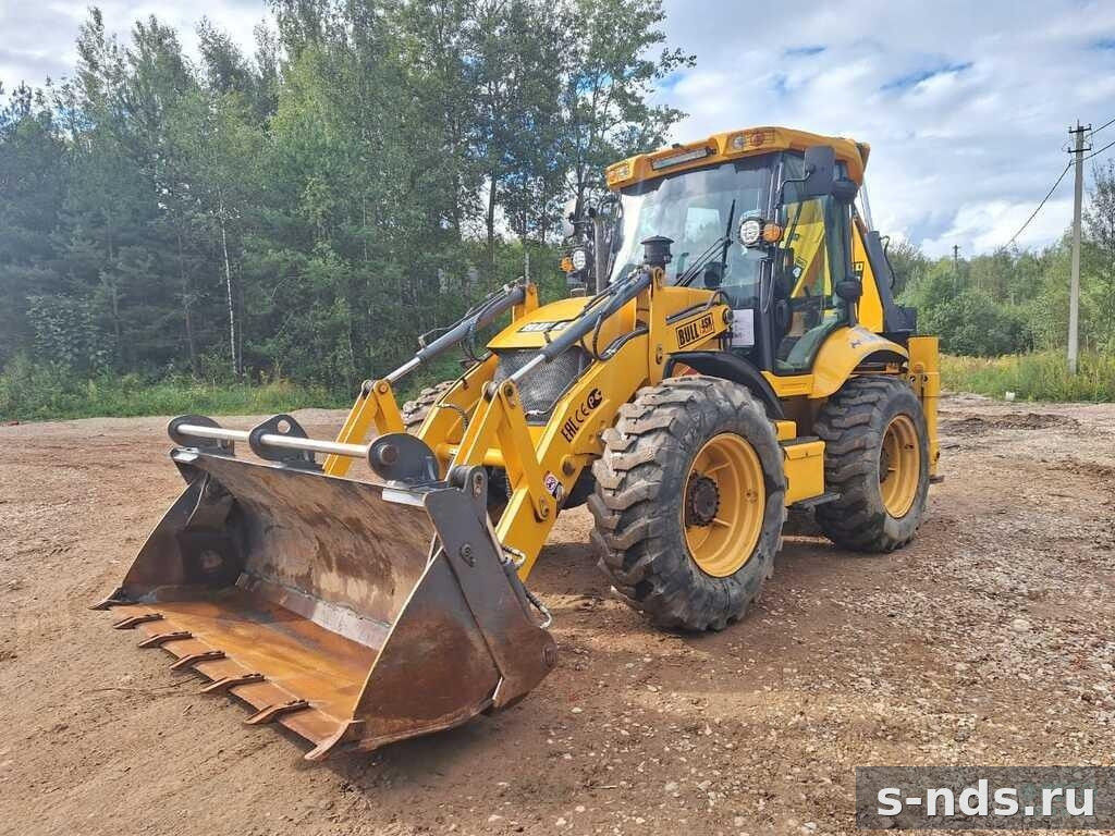 Экскаватор-погрузчик равно колёсный BULL 4SX-PLUS 2023г.
