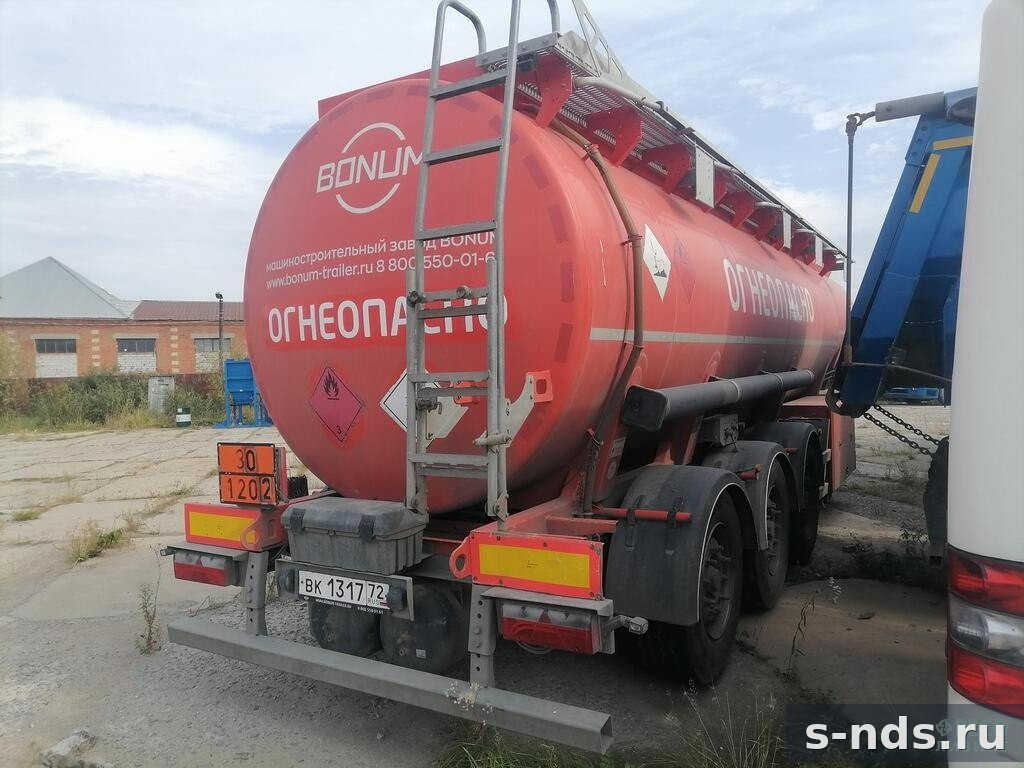 Полуприцеп- цистерна 35м3 бензовоз BONUM 914210