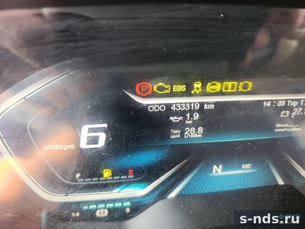 Тягач 4х2 SHACMAN SX4188YY381 2022г.