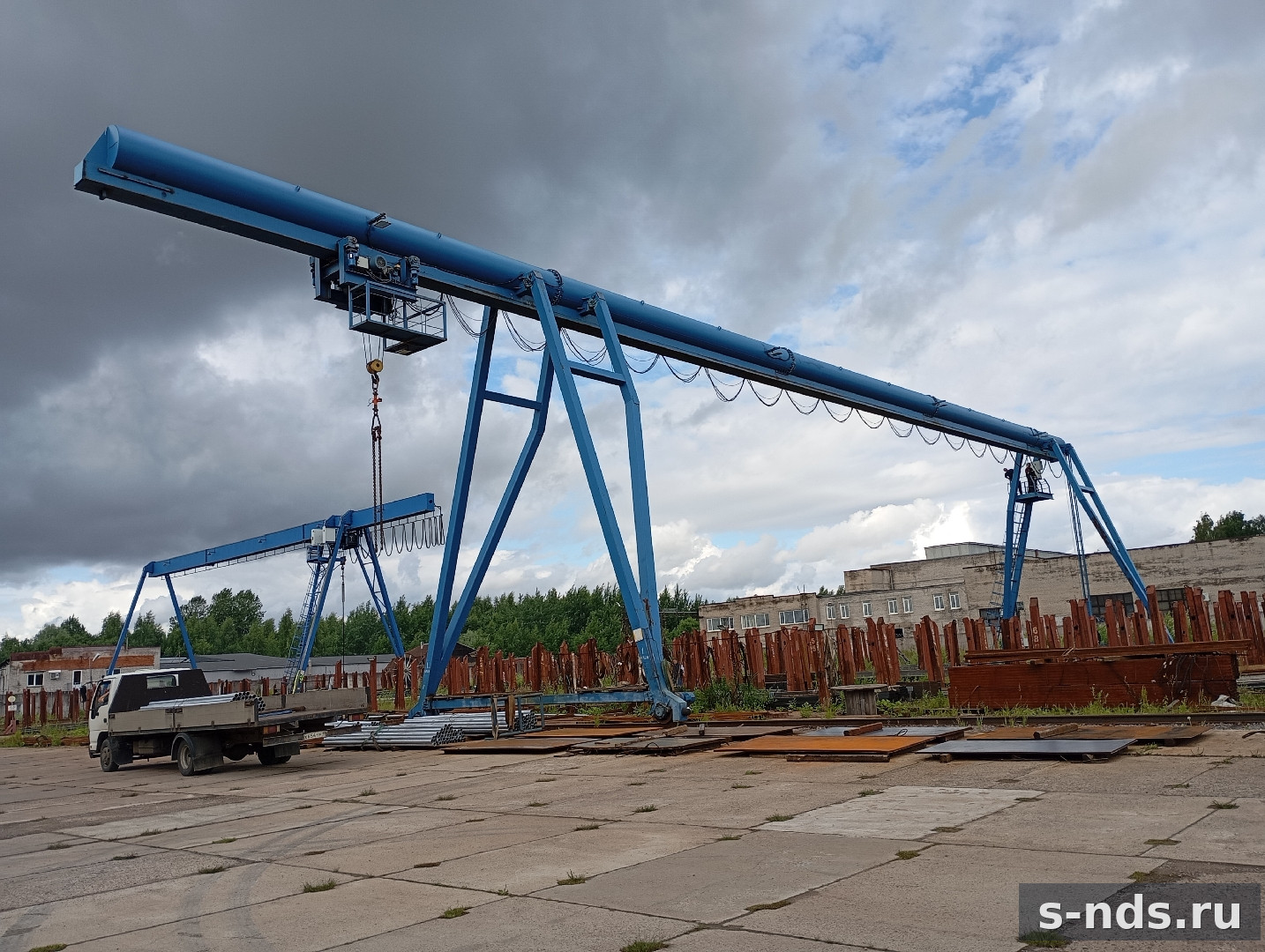 Кран козловой электрический однобалочный 2023г.