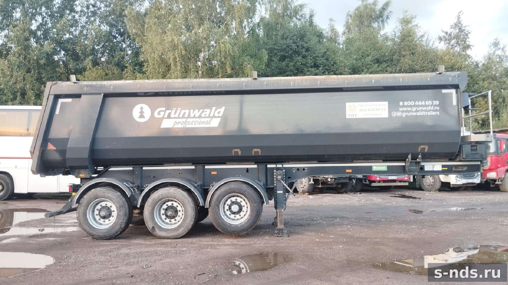 Полуприцеп самосвальный GRUNWALD 2023г.