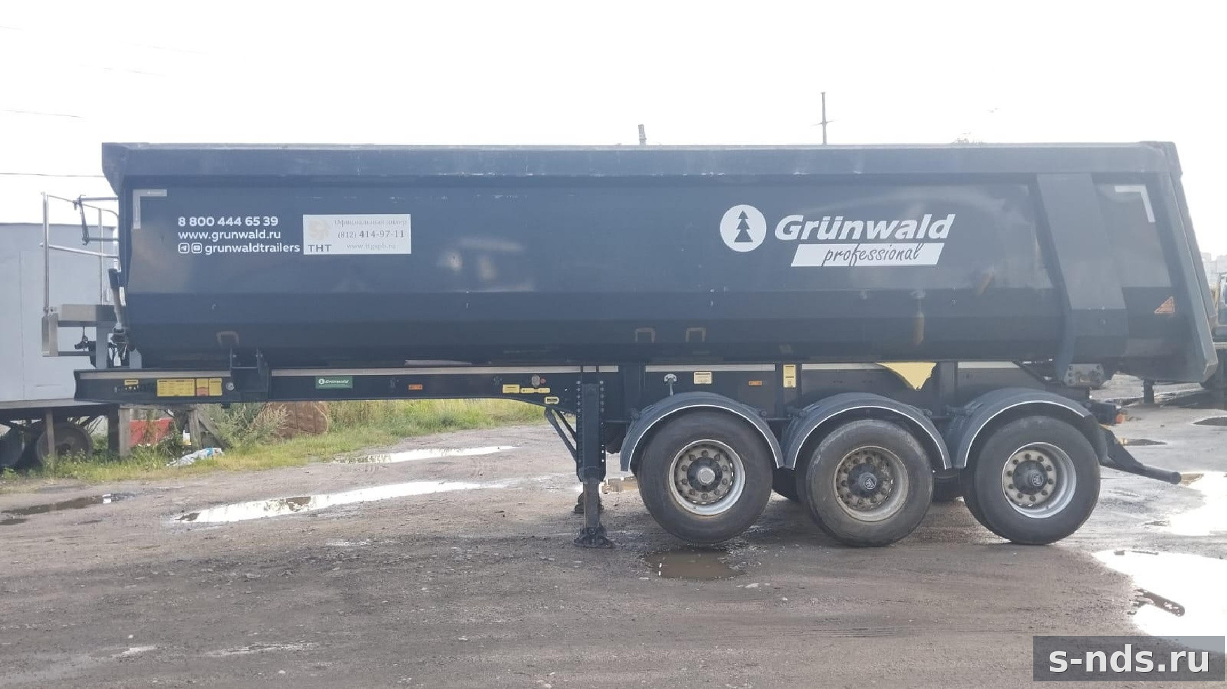 Полуприцеп самосвальный GRUNWALD 2023г.