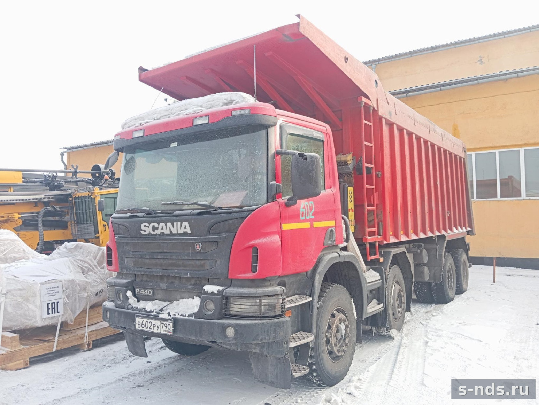 Самосвал БЦМ273 SCANIA P440CB8Х4EHZ 2018г.