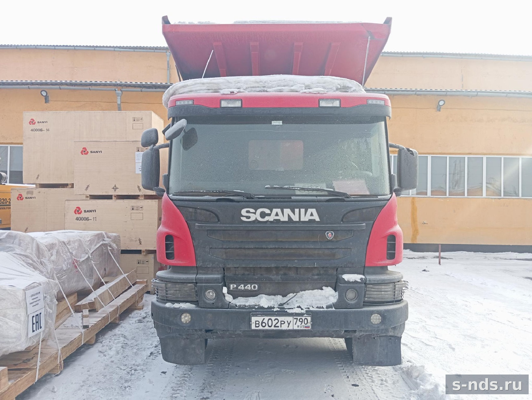 Самосвал БЦМ273 SCANIA P440CB8Х4EHZ 2018г.