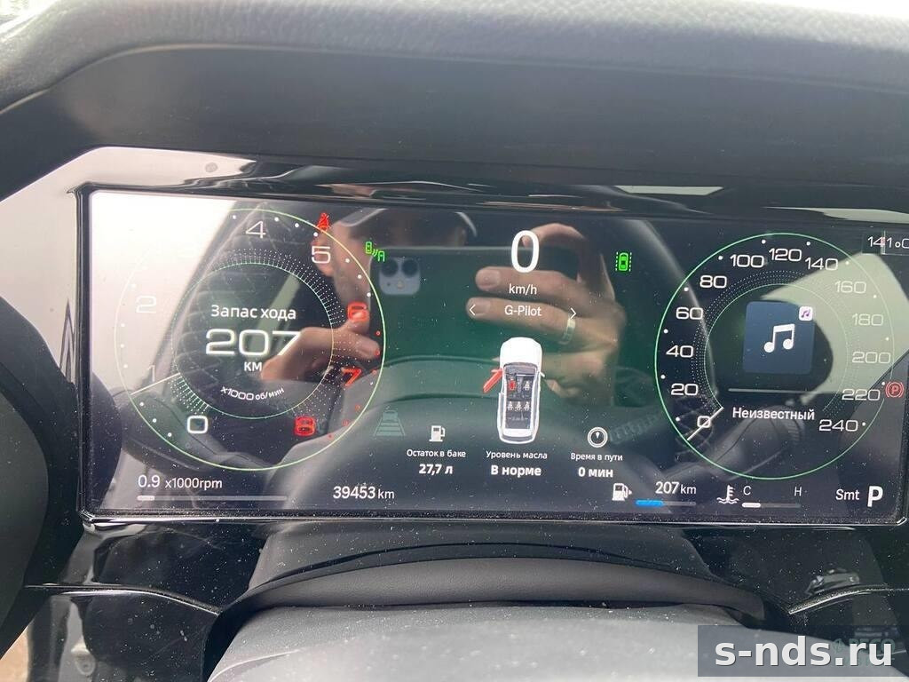 GEELY MONJARO Restyling 2025г