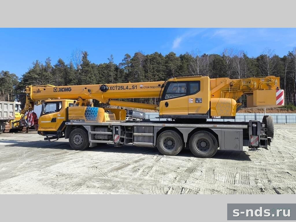 Автокран 25Т.  XCMG 6x4 XCT25L4_S1 2024г.