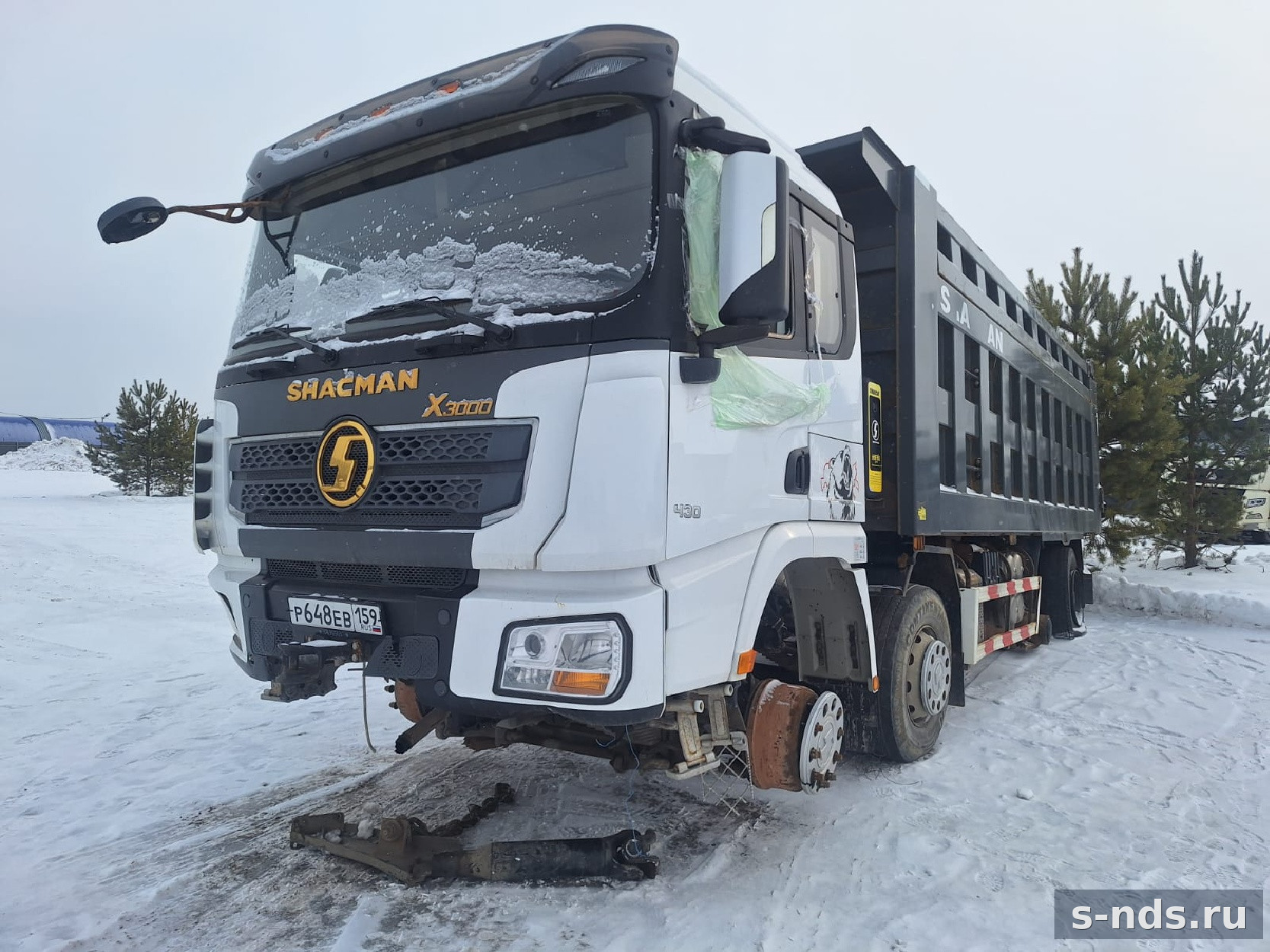 Самосвал SHACMAN SX33186V366 8х4 2022г.