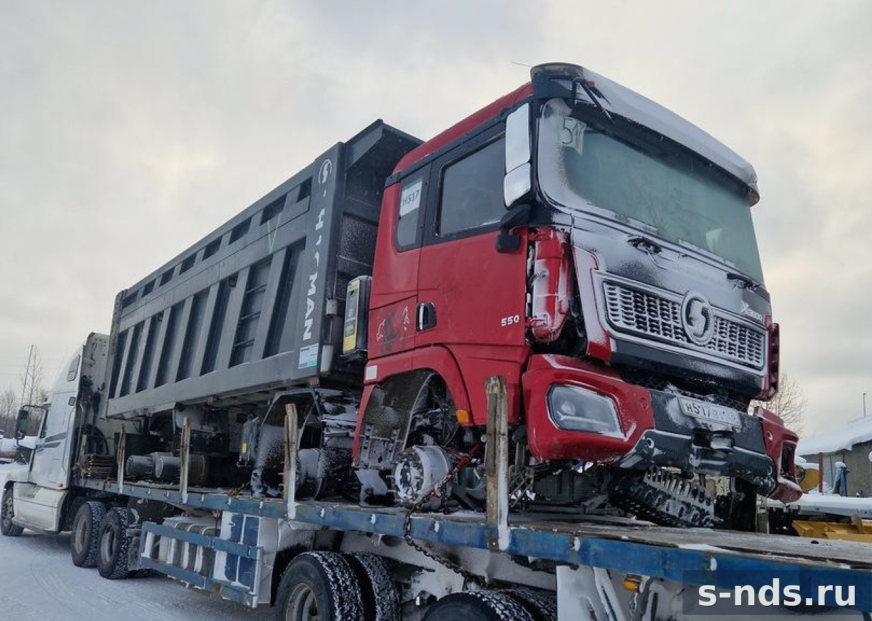 Самосвал SHACMAN 8X4 2023г.