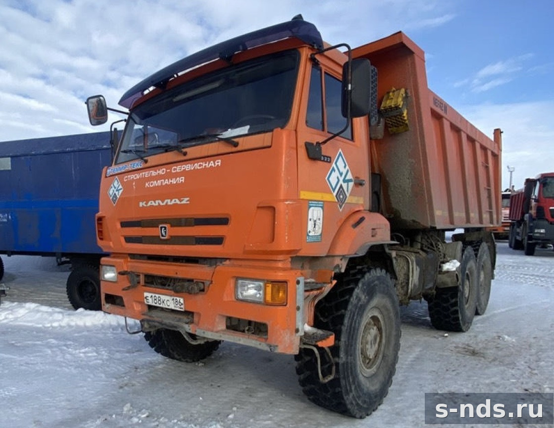 Самосвал КАМАЗ 6522-43 2017г.