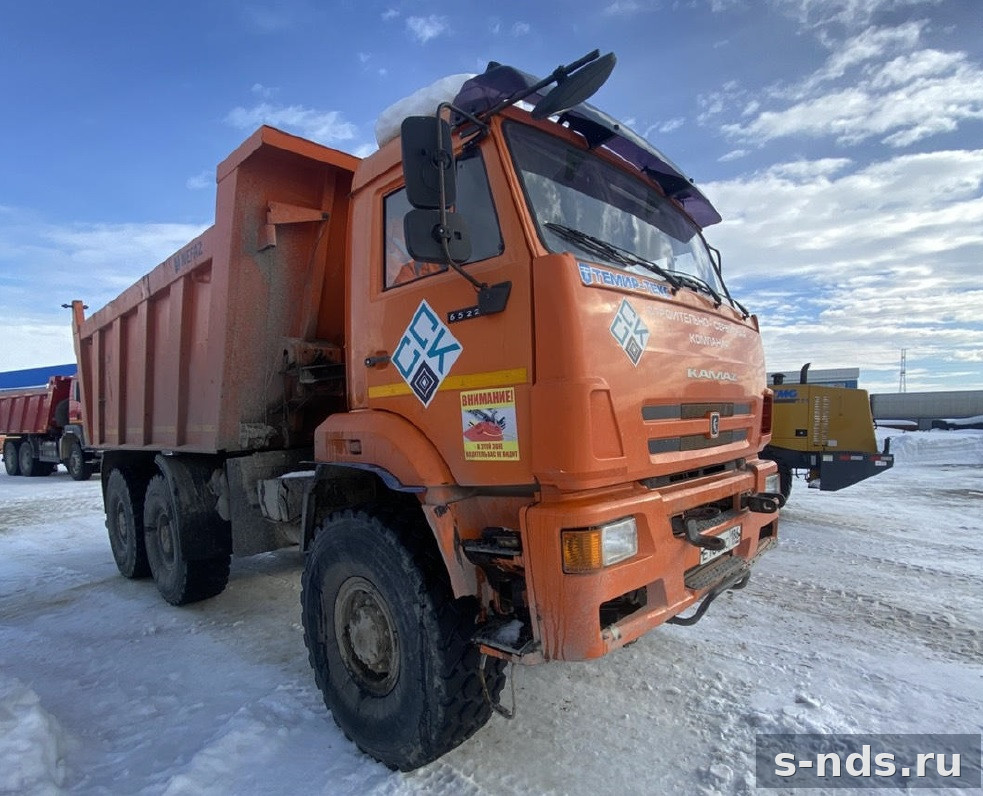 Самосвал КАМАЗ 6522-43 2017г.