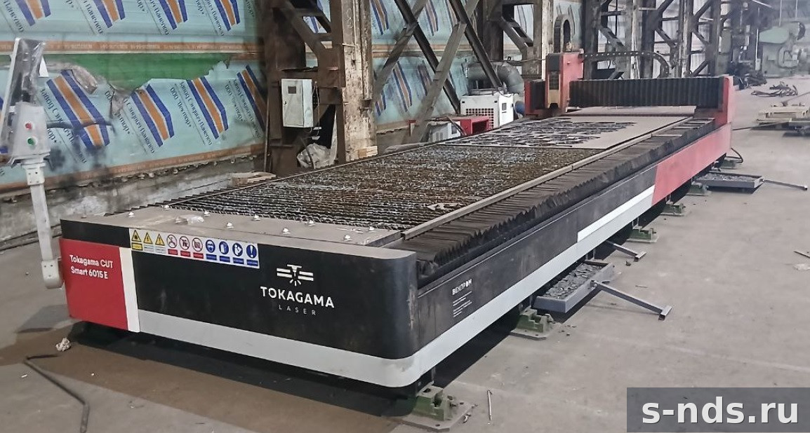 Установка лазерной резки Tokagama CUT Smart E 6x1.5 6 кВт Raycus