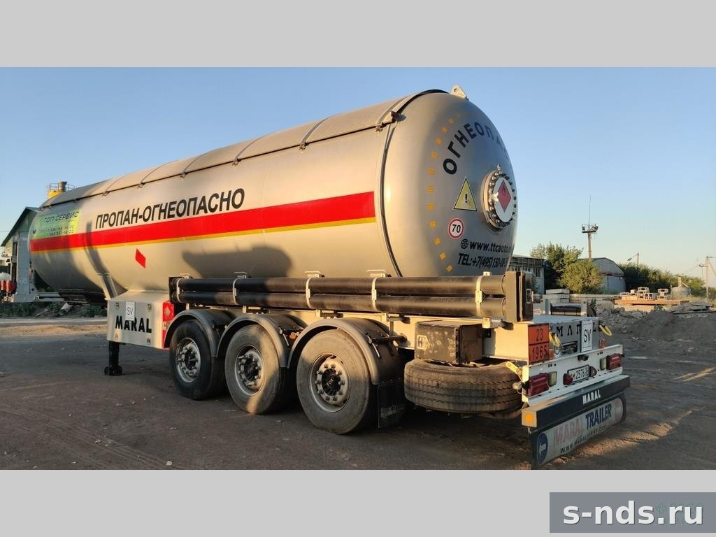 Полуприцеп-цистерна MARAL SANAT LPG-3 (газовоз) 2023г.