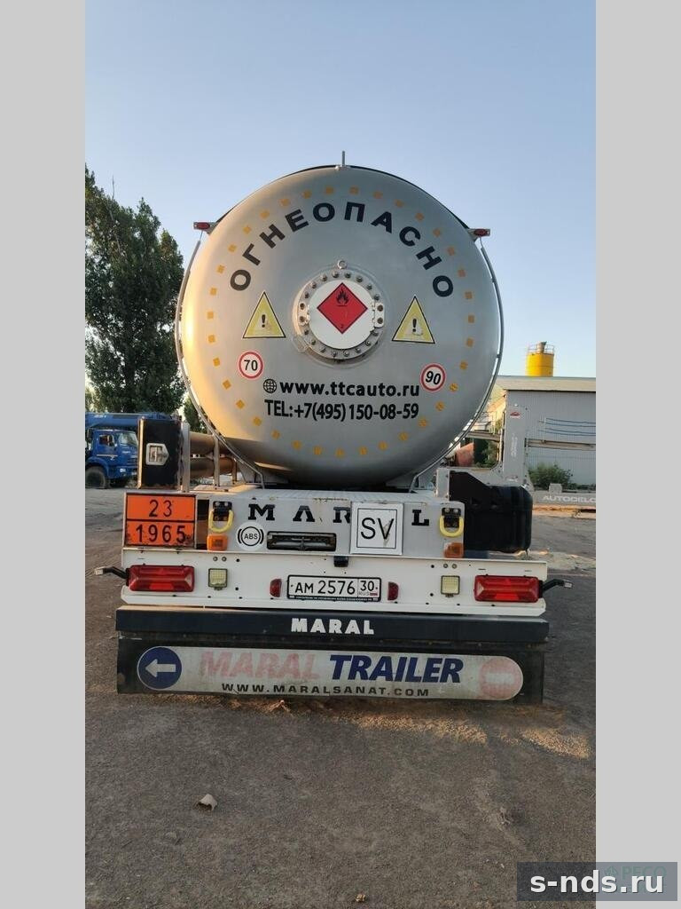 Полуприцеп-цистерна MARAL SANAT LPG-3 (газовоз) 2023г.