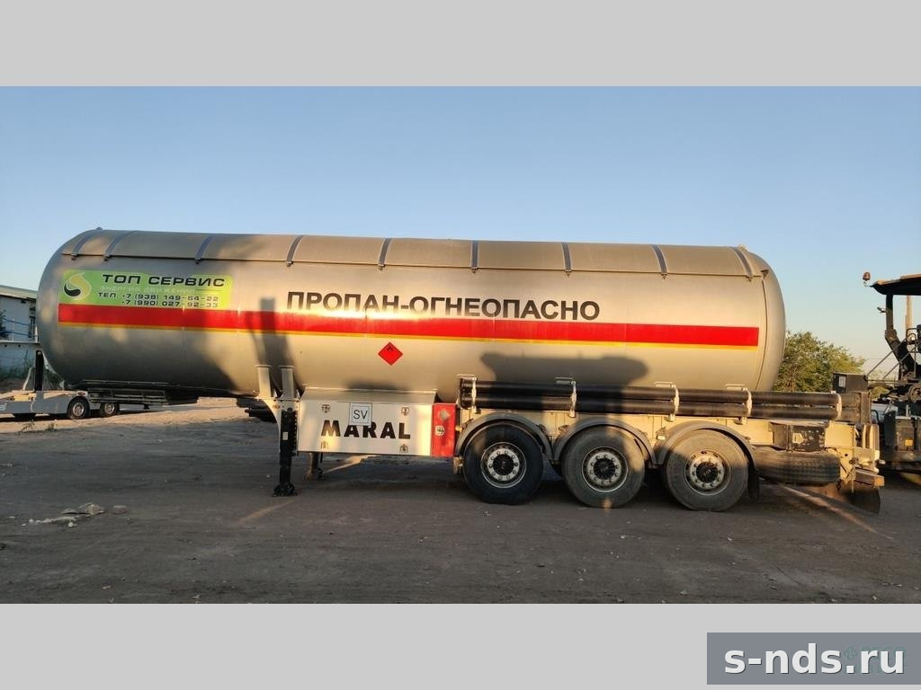 Полуприцеп-цистерна MARAL SANAT LPG-3 (газовоз) 2023г.