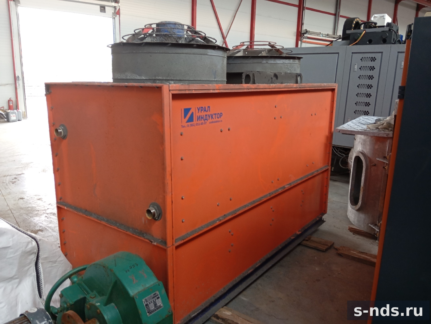 Индукционная плавильная печь UI-0.35Т-300KW/1S