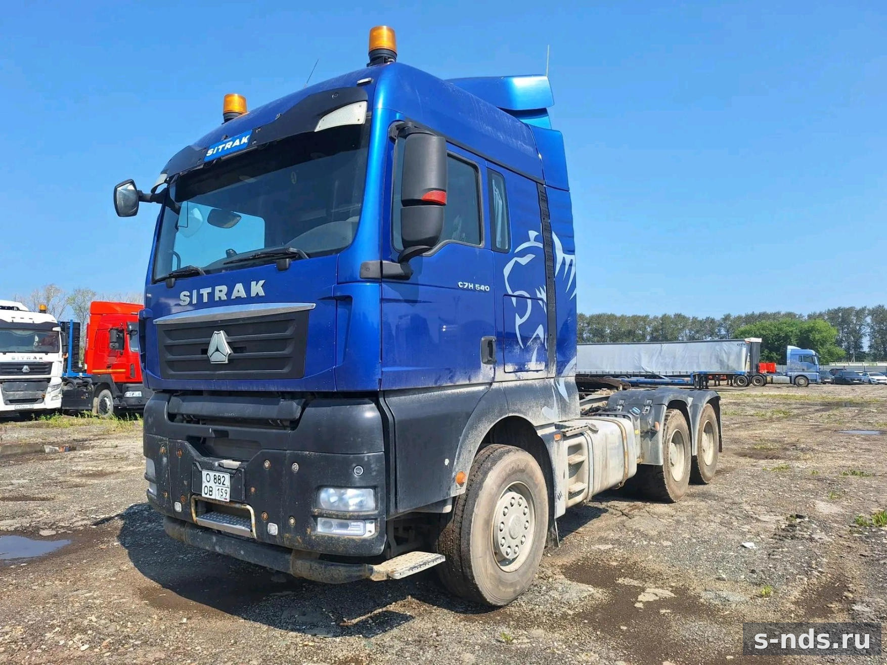 Тягач SITRAK C7H-G 2022г.