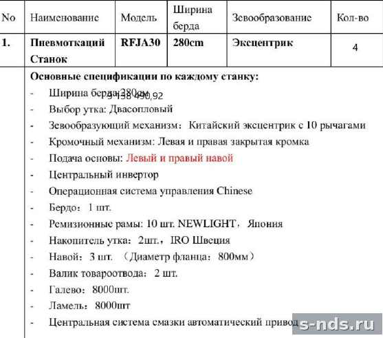 Ткацкий станок RIFA RFJA 30 2023г.