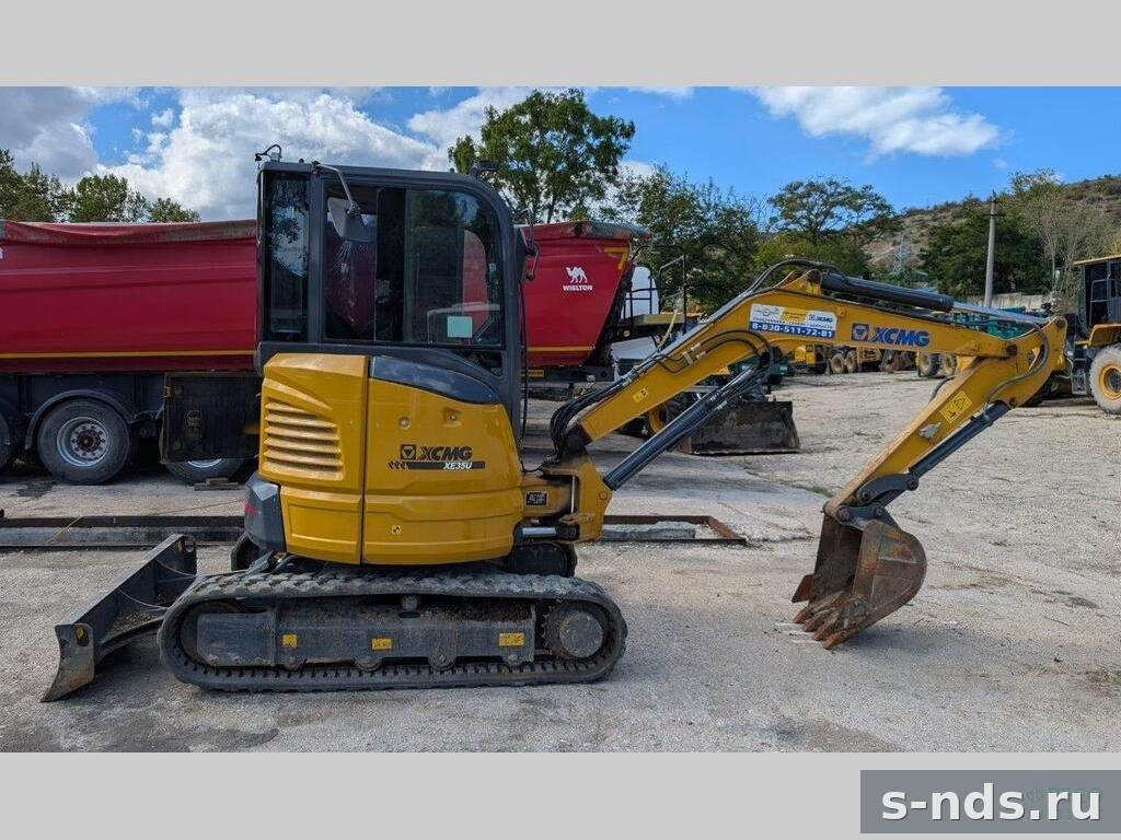 Мини-экскаватор XCMG XE35U 2023г.