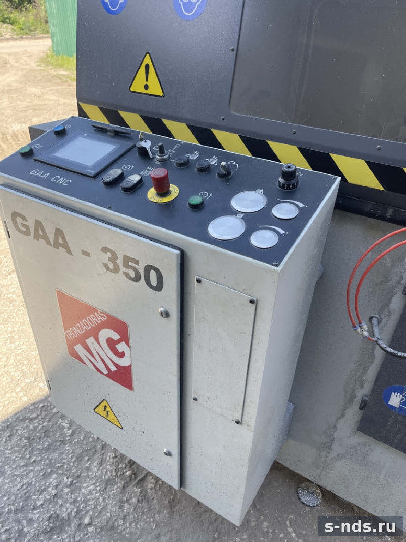 Пила по алюминию TRONZADORAS MG GAA-350-90 CNC TR12
