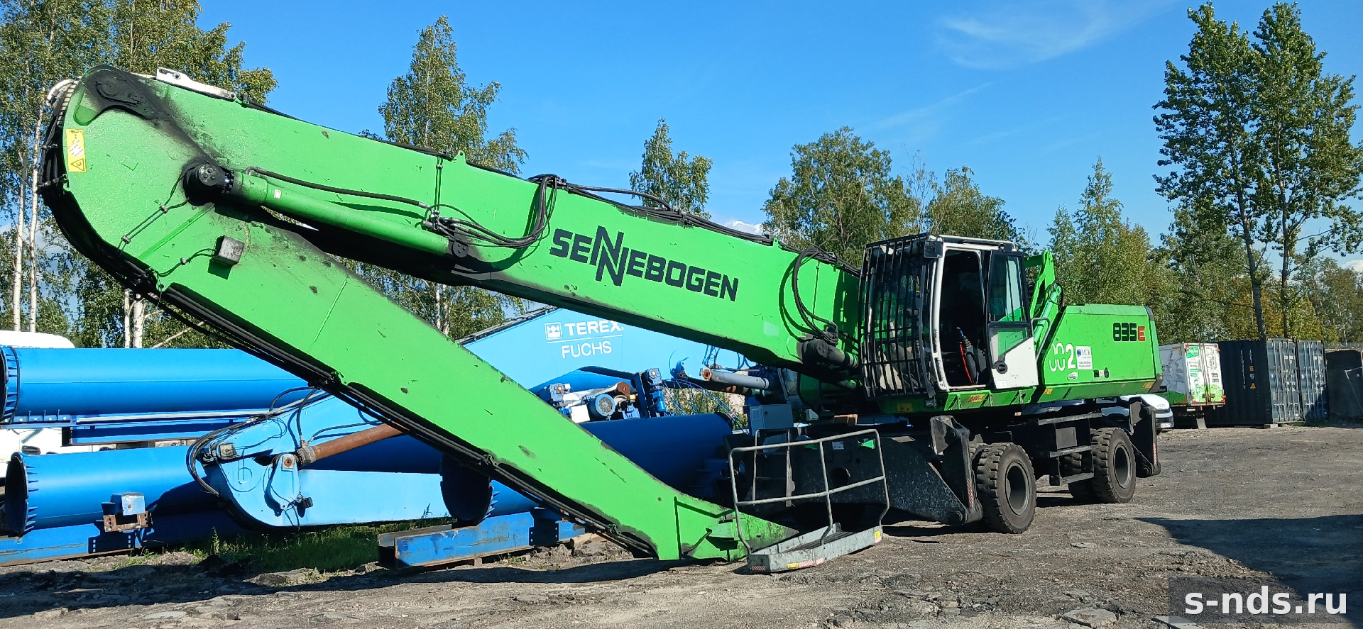 Грейферный погрузчик SENNEBOGEN 835M RU 2019г.