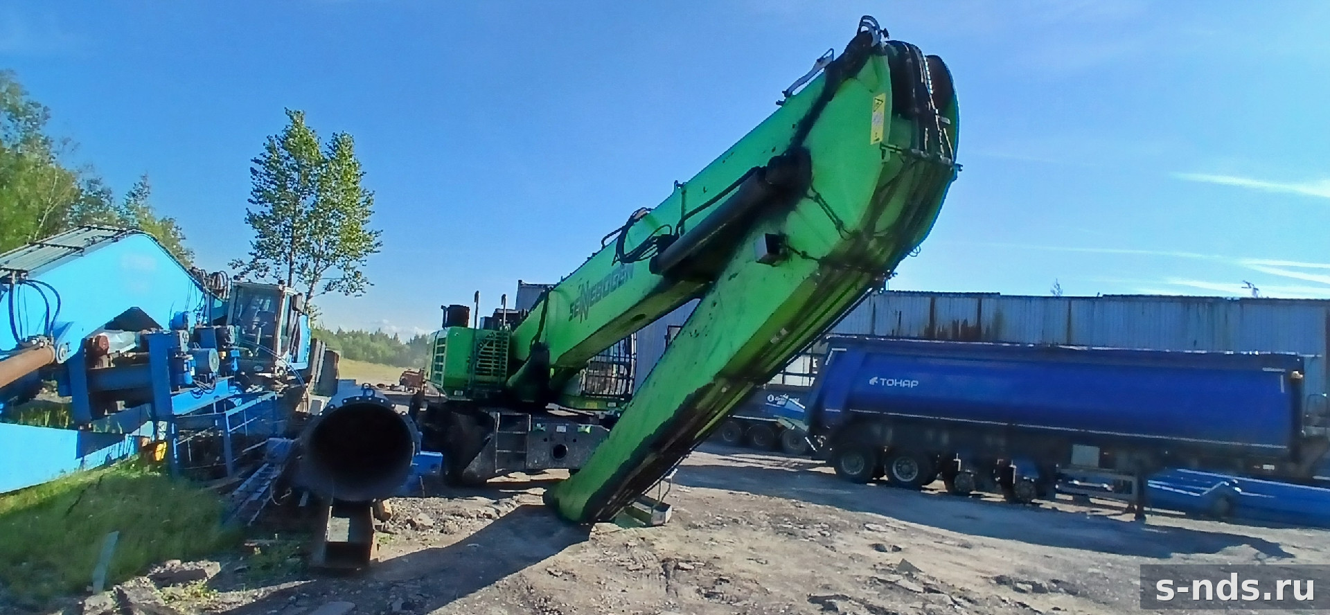 Грейферный погрузчик SENNEBOGEN 835M RU 2019г.