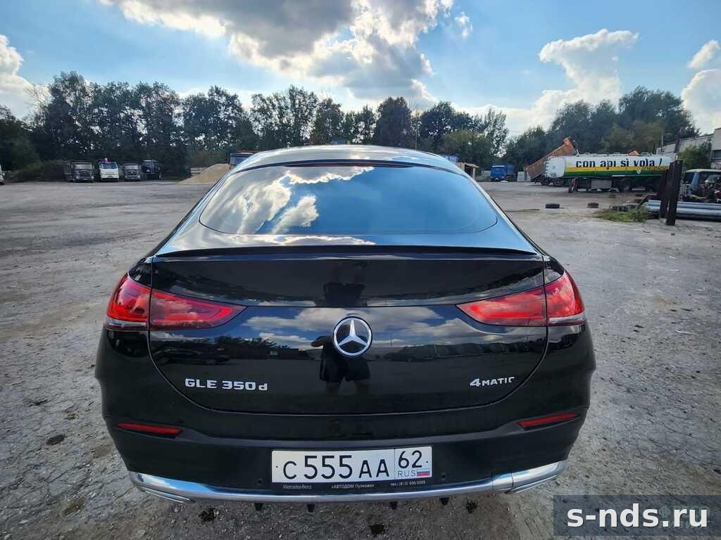 MERCEDES-BENZ GLE COUPE 350D 4MATIC 2020г.
