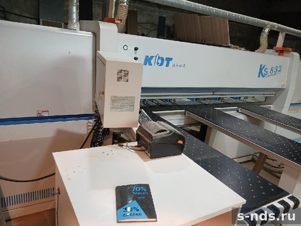 ФОРМАТНО-РАСКРОЕЧНЫЙ ЦЕНТР С ЧПУ KDT KS-832C 2024г.