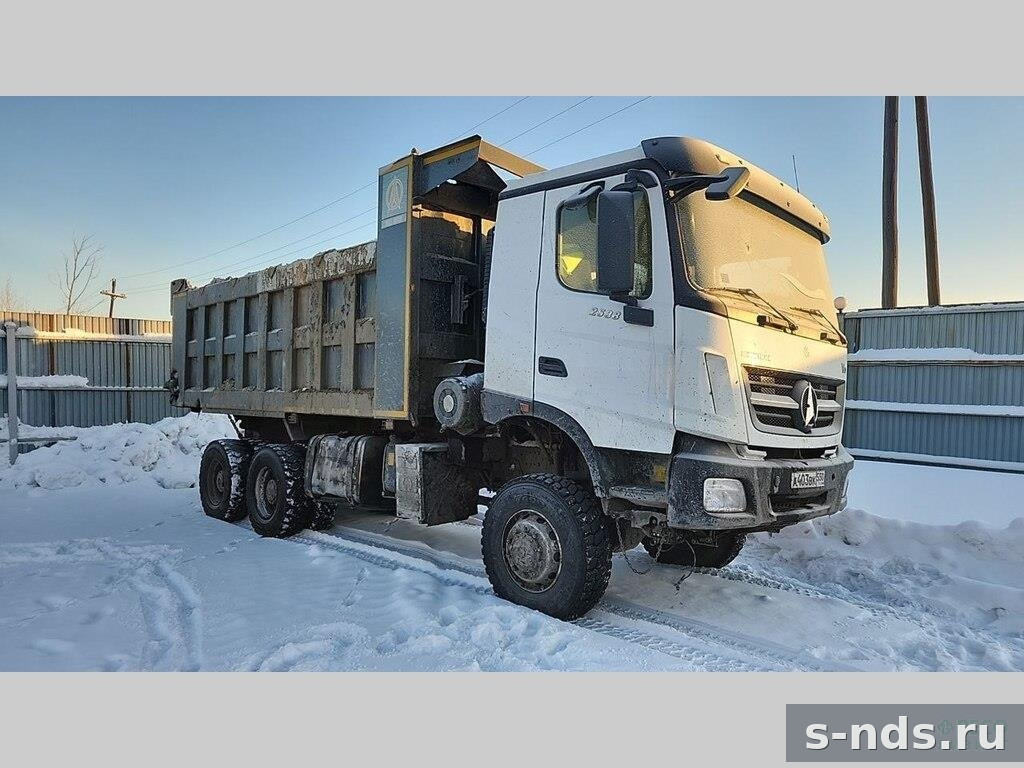 Самосвал 20 м3 на шасси 6х6 BEIBEN 2023г.