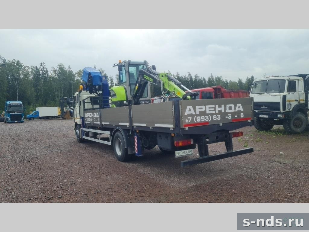 КМУ 8 т. на шасси 4х2 FAW J6P 2025г.