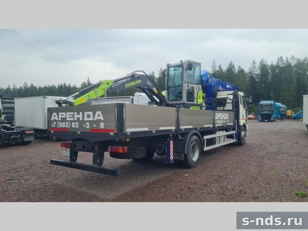 КМУ 8 т. на шасси 4х2 FAW J6P 2025г.