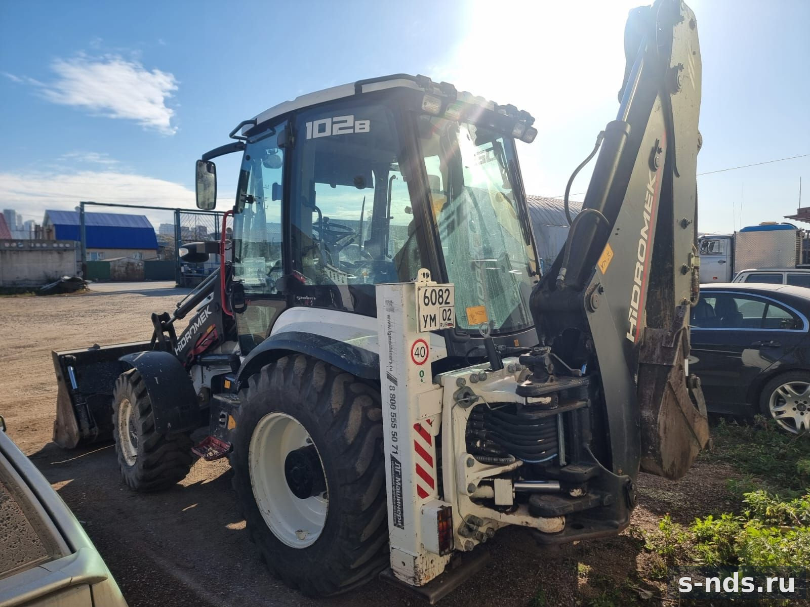 Экскаватор-погрузчик Hidromek HMK102B в Уфе