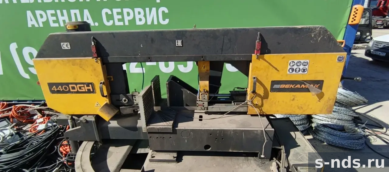 Ленточнопильный полуавтоматический станок BEKA- MAK BMSY 440 DGH