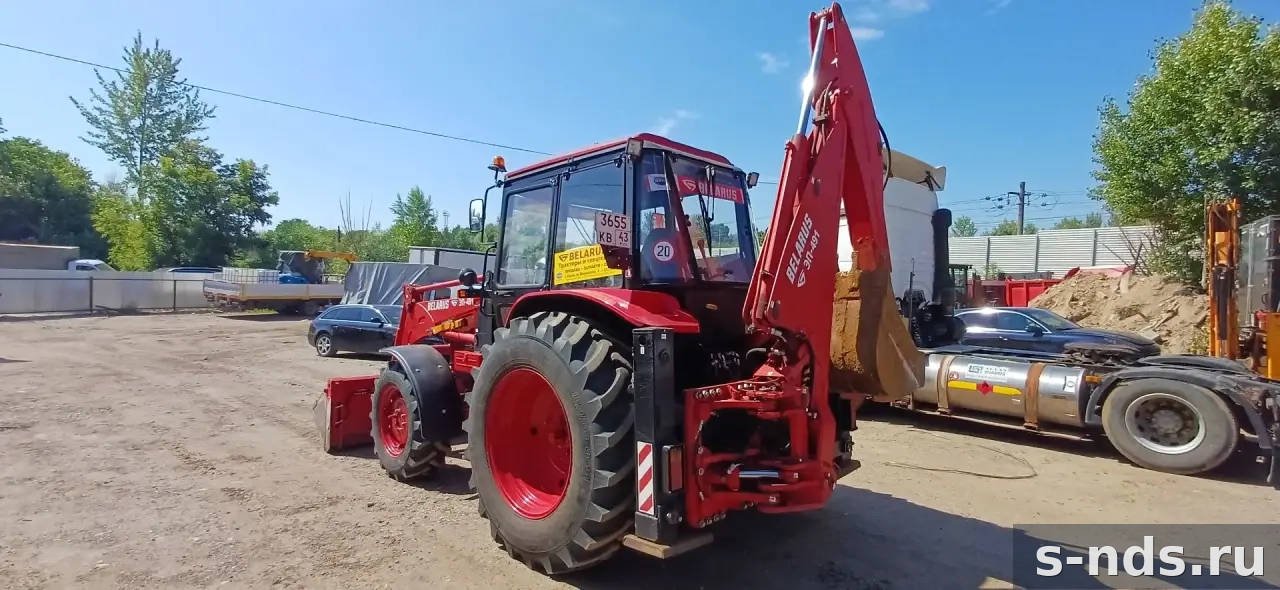 Экскаватор-погрузчик МТЗ (Беларус) ЭП-491, 2024