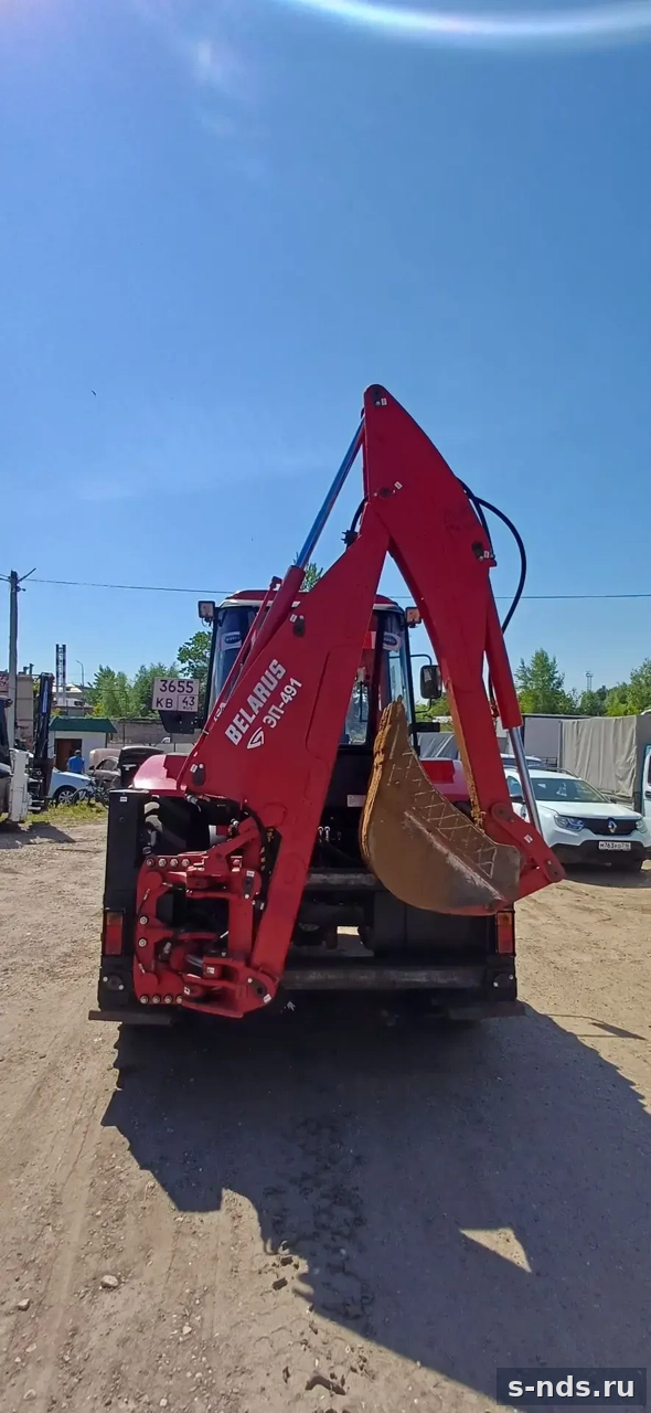 Экскаватор-погрузчик МТЗ (Беларус) ЭП-491, 2024