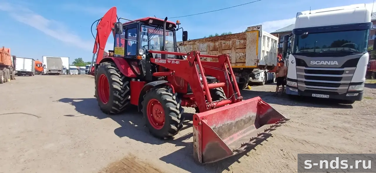 Экскаватор-погрузчик МТЗ (Беларус) ЭП-491, 2024