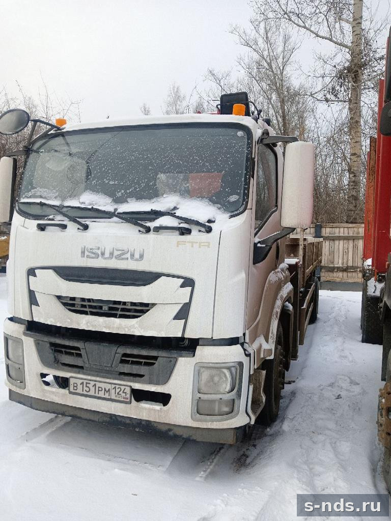 КМУ 8т. SQS200 шасси ISUZU FTR