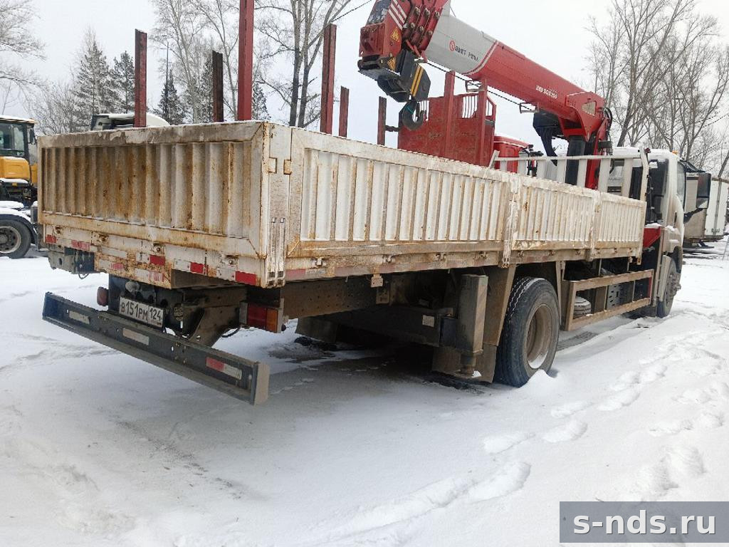КМУ 8т. SQS200 шасси ISUZU FTR