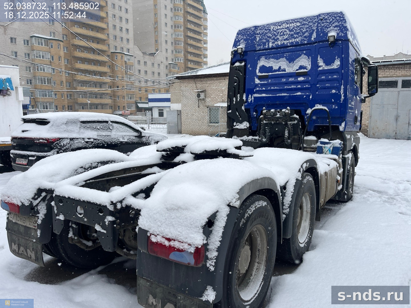 MAN TGX 33.540 6x4 BBS
