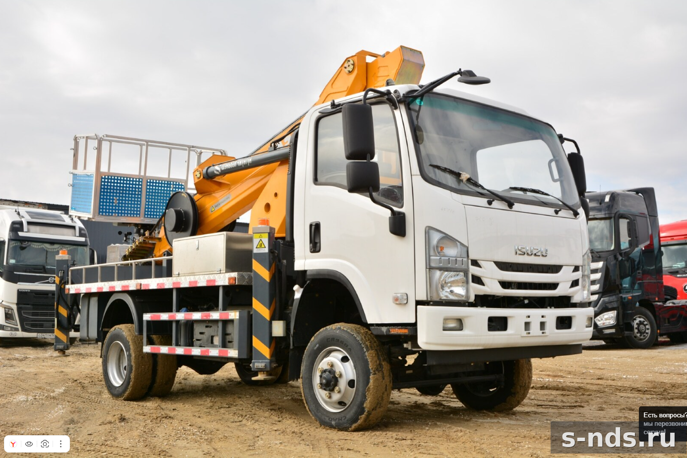 Автовышка ISUZU ELF 30 (4х4)